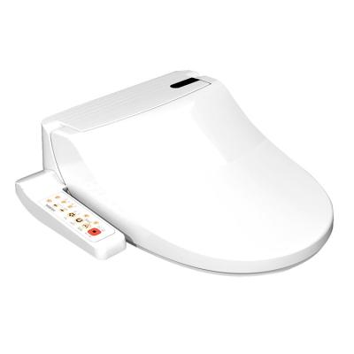 China Huida Electronic Bidets 525mm Extended Side Type PP Smart Toilet Seat Control Panel Heat Storage Cover for sale