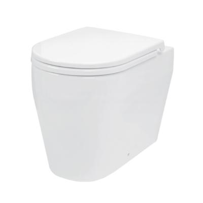 China Double-Flow HUIDA Tangshan Manufacturer Sanitary Ware Back to Wall Washdown Toilet for sale