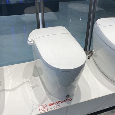 China Smart Automatic Operation Huida Foot Touch One-Key Operation Further Clean Adjustable Temperature Smart Toilet for sale