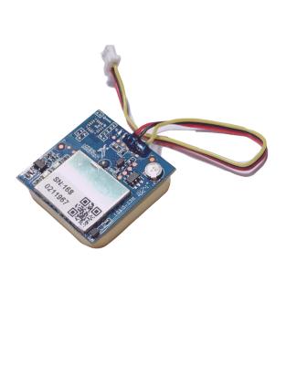 China Mini small high sensitivity 2.7V-6.5V dual mode high sensitivity GPS glonass module with LED for UAV for sale