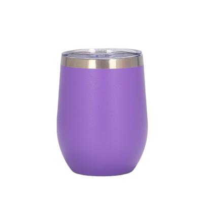 China Viable Sublimation Press Birthday / Party Gift Insulated Mug With Lid For Wine , Cocktail for sale