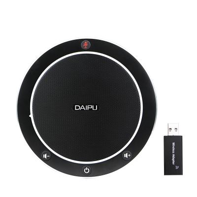 China DAIPU DP-GM2 2.4G wireless microphone conference room speakerphone conference microphone omnidirectional speakerphone for sale