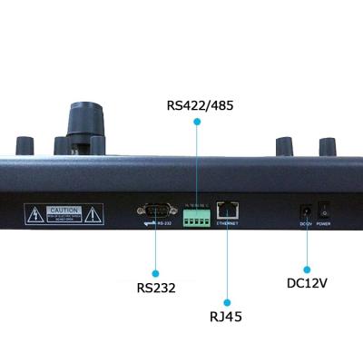 China OEM ODM DAIPU-CK103 IP PTZ Video Conference Camera Control Visca-ONVIF PELCO 4D Easy Joystick Controller for Live Events Broadcasting for sale