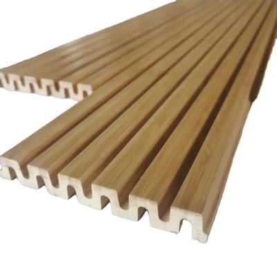 China Modern Wall Interior Decoration Bamboo Wall Cladding 3 D Bamboo Wall Panel for sale