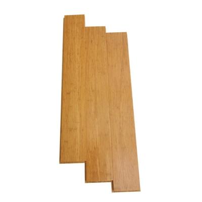 China Traditional Light Carbonized UV Lacquered Champagne Strand Woven Modern Bamboo Flooring for sale