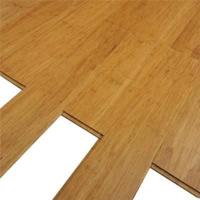 China Traditional Moisture Proof Strand Woven Bamboo Flooring Click Uni Easy Installation Bambu Parquet for sale