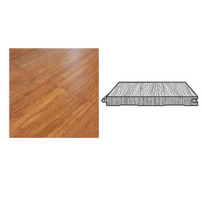 China Traditional High Density Woven Click Lock Bamboo Strand Flooring Parquet Woven Bamboo Flooring 14mm for sale