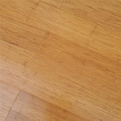 China Traditional Moisture Proof Strand Woven Bamboo Flooring Click Uni Easy Installation Bambu Parquet for sale