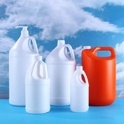 China Wholesale Durable HDPE 1Gallon Plastic Bottle Jug For Hand Sanitizer Disinfection Water With 38/400 Lotion Plastic Pump for sale