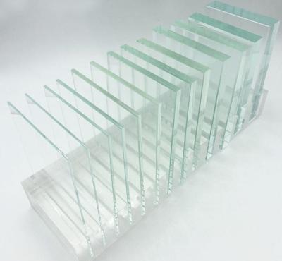 China Ultra Clear Tempered Float Glass with Low Iron for sale