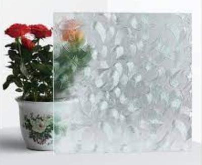 China Good Chemical Stability Flat Patterned Glass Used for Interior Decoration and Partition Te koop