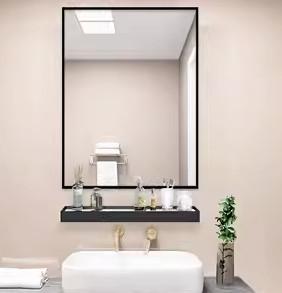 Κίνα Home Decoration Furniture Bathroom Wall Mirror Glass with Latest Style προς πώληση