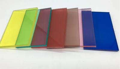 中国 Flat Processing Tinted Glass with Colored in Dark Green/Dark Grey/Ford Blue 販売のため