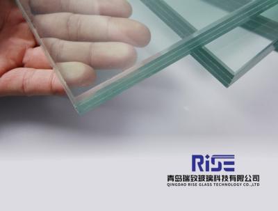 China Ausgezeichnete Schalldämmung 3-6mm Laminatglas mit Kerben und individuell angepasst zu verkaufen