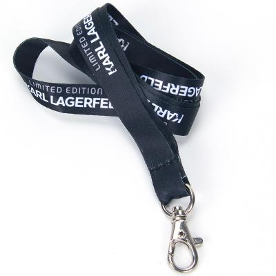 China Eco-friendly Wholesale Custom Printed Multicolor Polyester Lanyard Silk Screen Printing Tactical for sale