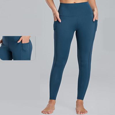 China Plus Size Women's High Waisted Athletic Leggings Nylon Spandex STC Approved for sale