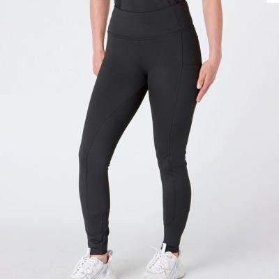 China Women High Waist Riding Leggings Anti pilling With Pocket for sale