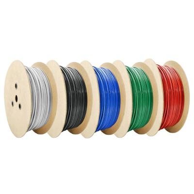 China Household Factory Supply All Size Customization PVC Or Nylon Coated Wire Rope Plastic Coated Wire Rope for sale