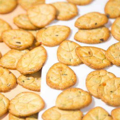 China Natural Nutritious Vegetable Healthy Cracker Snack Crispy Cookie for sale