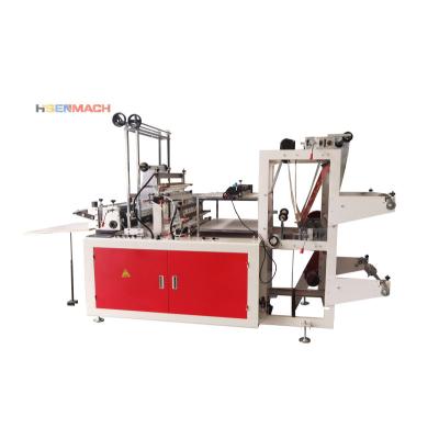 China Hotel Makers Supply Cold Cutting High Speed ​​Heat Seal Bottom Sealing Plastic Bag Making Machine for sale