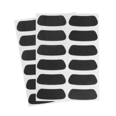 China Waterproof Custom Sports Eye Black Stickers Breathable Eye Strips for Baseball Football Softball Lacrosse Fans on Game Day for sale