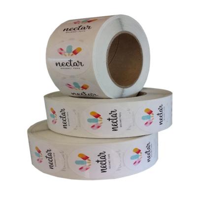 China Waterproof Custom freezer grade adhesive labels freezer proof labels freezer bag labels for food packaging for sale