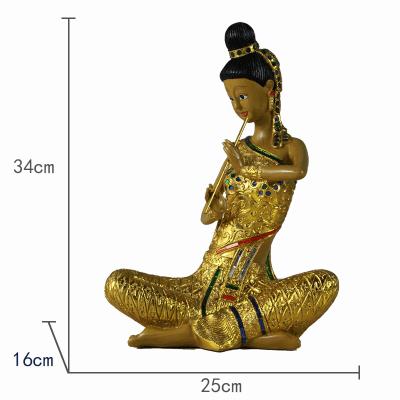 China China Vintage Decor Home Decor Polyresin Hot Selling Neutral Home Gift Reclining Buddha for sale