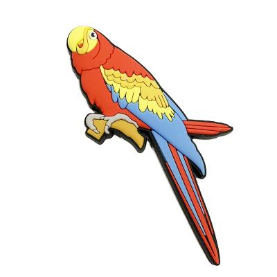 China Factory Wholesale Hot Goods Bird Soft PVC Animal 30 Years Customized 2d 3d Fridge Magnets for sale