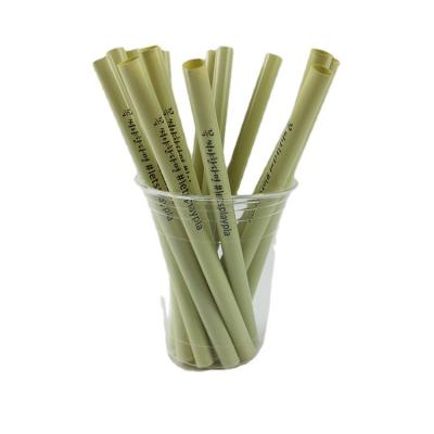 China Organic Beverage Pla Straws Cornstarch Straws PLA Cornstarch Drinking Straws for sale