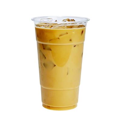 China Lightweight Disposable Clear Plastic Pet Cups 12oz 16oz 20oz 24oz 32oz Plastic Cup for sale