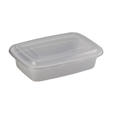 China Hot sale 1000ml disposable plastic food container, microwave lunch box for sale