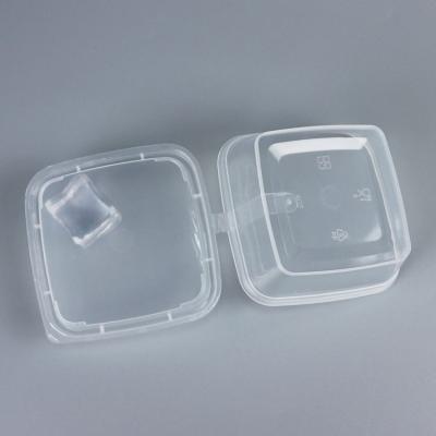 China Latest Design Sustainable Sauce Cups Disposable Plastic Containers With Lid for sale