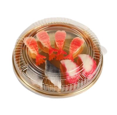 China Hot Selling Plastic Sushi Trays Small Fruit Storage Trays for sale