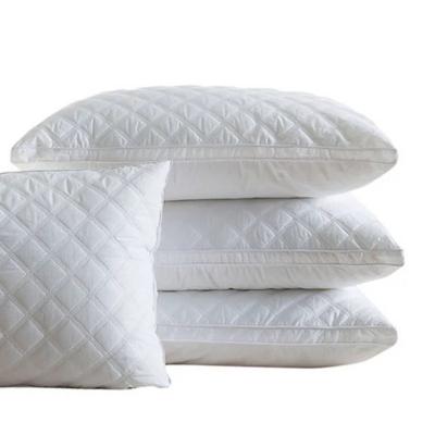 China Custom Soft Good Sleeping Pillow Soft Filler Cotton 48*74cm Super Anti-Static Anti-Static For Comfortable Sleeping for sale