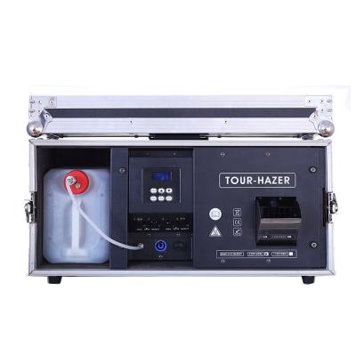 China dj stage disco karaoke equipment 2000w haze machine with flight case for events special effects for wedding 69*46*41CM for sale