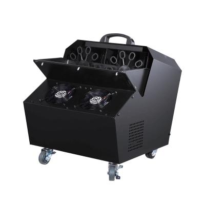 China Metal DJ Stage Disco Karaoke Equipment For Events Special Effects To Wedding Real Estate Big Black Bubble Machine for sale