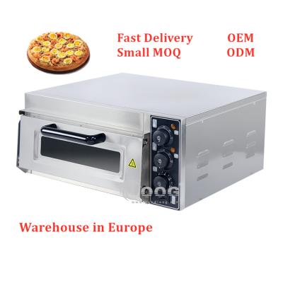 China restaurant outdoor high quality smokeless electric ovens pizza maker / commercial pizza oven for sale