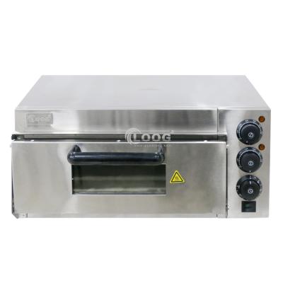 China Hotels Factory Wholesale Price Single Deck Stainless Steel Commercial Pizza Oven For Sale for sale