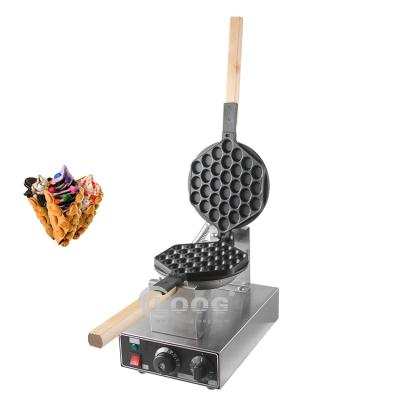 China Nonstick Baking Surface CE 2020 Top Selling Electric Egg Waffle Making Machine 110V/220V Egg Bubble Waffle Maker FY-6 for sale