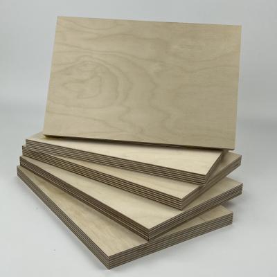 China Birch faced plywood 3mm 4mm 12mm 15mm 18mm 25mmpoplar/eucalyptus core plywood uv coading for furniture for sale