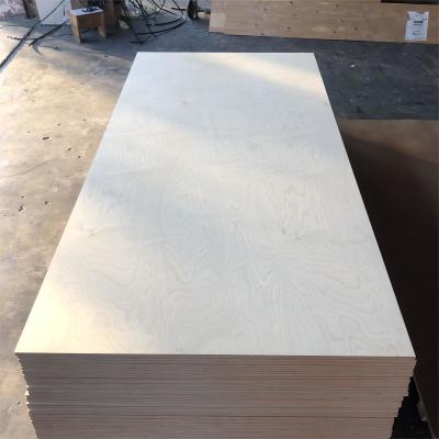 China Hot Sale E0 Baltic Birch Plywood 6mm 9mm 12mm 15mm 18mm 24mm Full Birch Commercial Plywood Sheet 1200*2400mm for sale