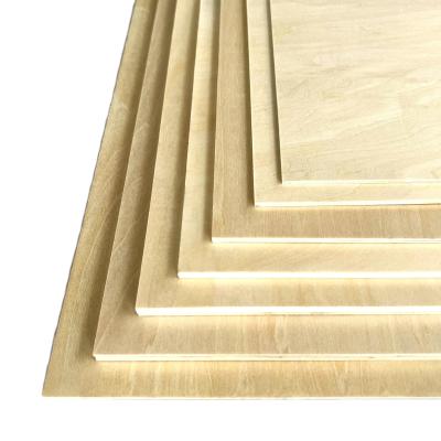 China New Trending Basswood Plywood 3mm for Laser Cut Basswood Sheets 4mm 5mm 6mm 8mm 12mm 15mm 18mm Plywood Board for sale