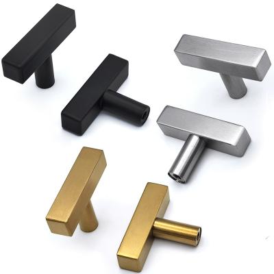 China Black Factory Supply Anti-rust And Anti-fingerprint Handle Recommend Funky Metal Furniture Cabinet Knobs for sale