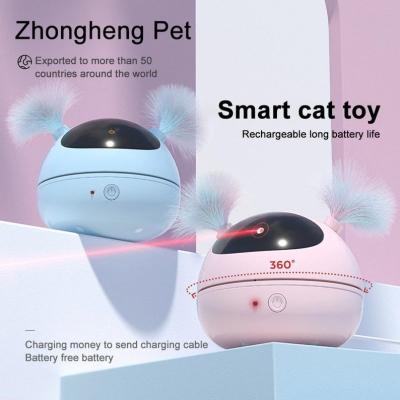 Chine laser automatique interactif Cat Toy d'ABS rechargeable 360 degrés à vendre