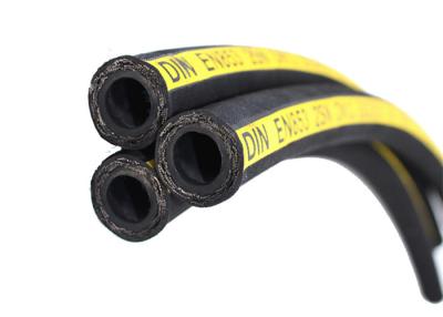 China Black 5/16'' 8mm Hydraulic Hose , High Pressure Hydraulic Hose Pipe for sale