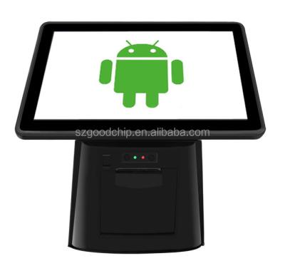 China Cheap 12 Inch All In One Android POS System Cash Register With 58mm Embedded Printer GC099 for sale