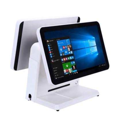 China Dual Touch Screen POS Retail System All In One Restaurant Ordering System For Retail Industry---Gc066 for sale