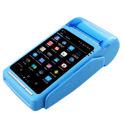 China New Arrival Android Mobile POS Terminal With Receipt Printer And Barcode Reader Support 3G MSR RFID ---Gc028+ 8GB for sale