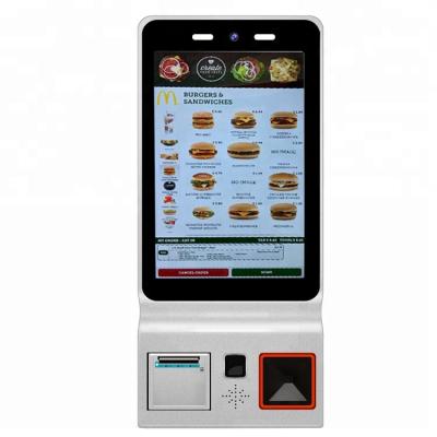 China Windows Based Recognition Facial Restaurant Ordering System With Printer Barcode Payment Terminal GC100 GC100 for sale