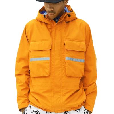 China QUICK DRY Men's Spring Jacket OEM/ODM Outwear 3M Reflective Tape Fashion Waterproof Casual Men's Jacket for sale